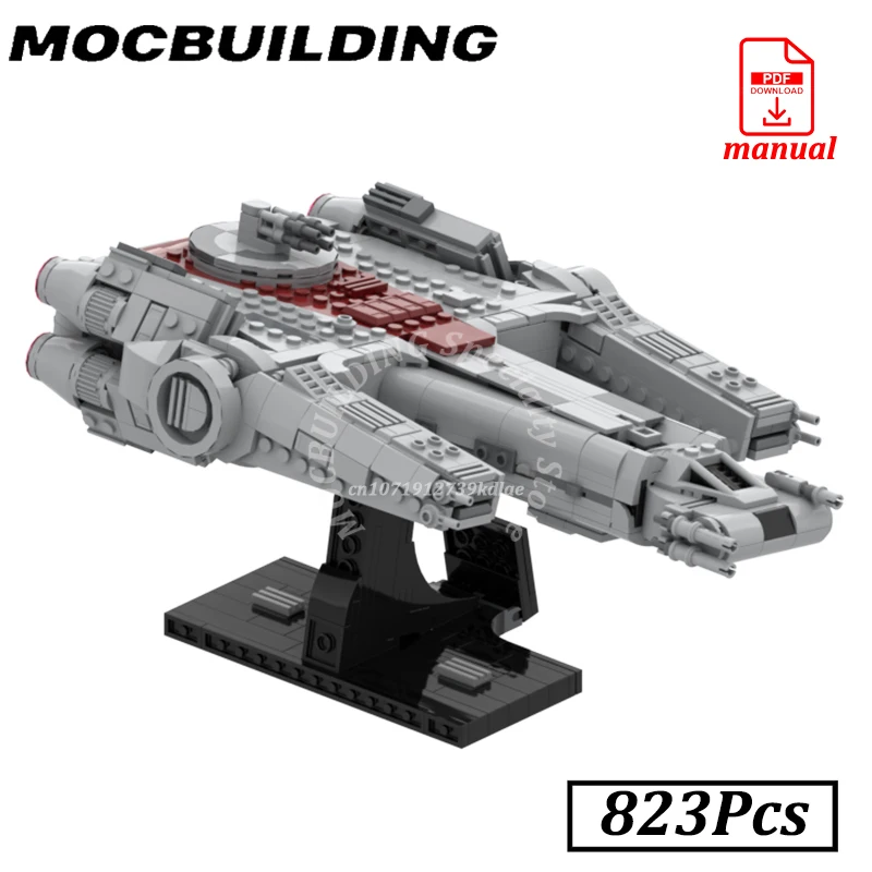Космический корабль Модель грузовика Moc Строительные блоки Кирпич Сборка игрушек Звездный фильм Дисплей Строительство
Космический корабль Модель грузовика Moc Строительные блоки Кирпич Сборка игрушек Звездный фильм Дисплей Строительство