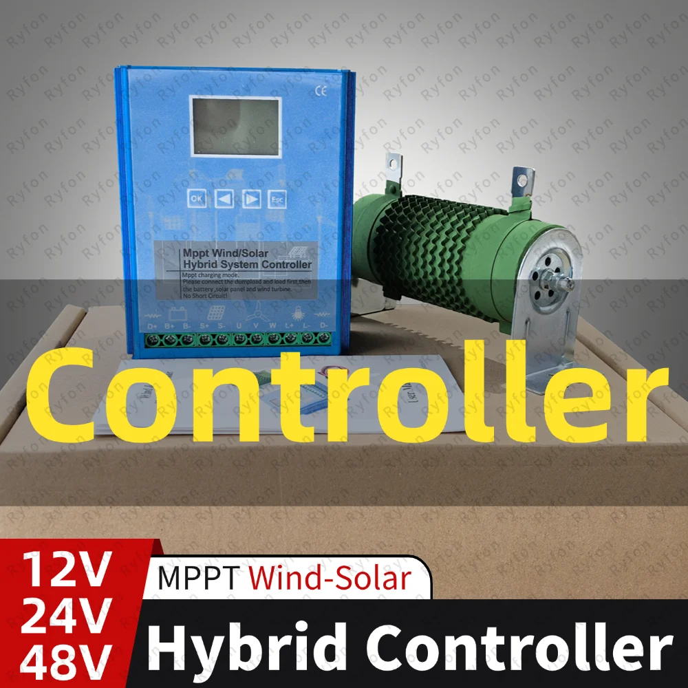 MPPT Wind Solar Hybrid Charge Controller 12V/24V AUTO With Dump Load Resistor MPPT Wind Solar Hybrid Charge Controller 48V
MPPT Wind Solar Hybrid Charge Controller 12V/24V AUTO With Dump Load Resistor MPPT Wind Solar Hybrid Charge Controller 48V