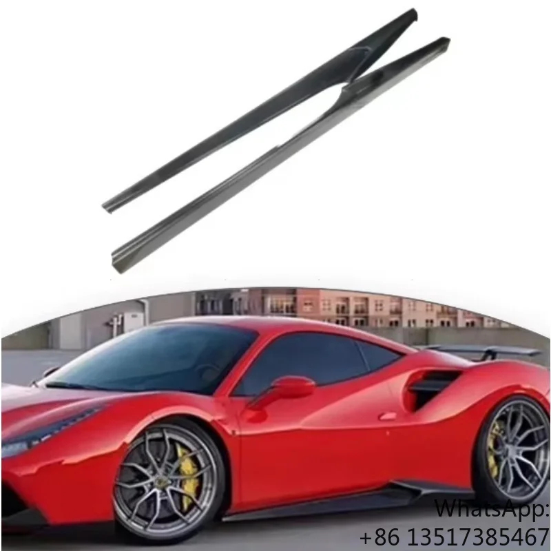 Car Skirt for Farri 488 Notec Dry Carbon Fiber Material Side Skirt Step Side Bumper Underboards Auto Exterior Accessory Parts
Car Skirt for Farri 488 Notec Dry Carbon Fiber Material Side Skirt Step Side Bumper Underboards Auto Exterior Accessory Parts