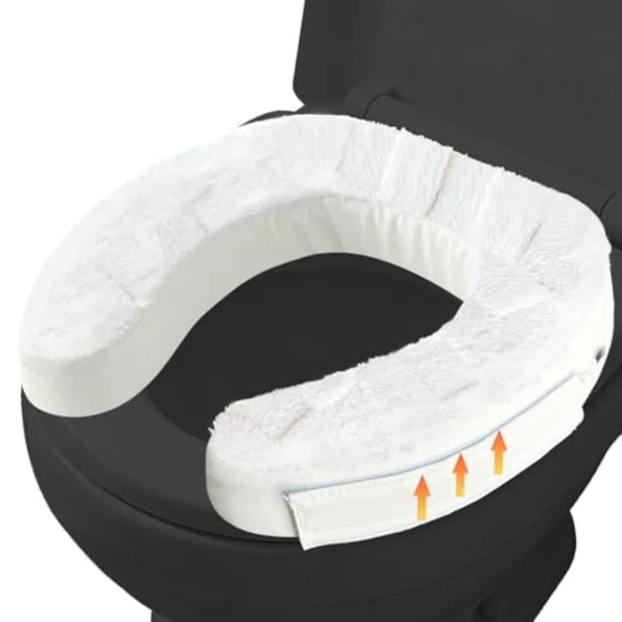 Подушка-накладка на сиденье унитаза с мягкой набивкой для пожилых людей, плюшевая поверхность с легкоочищаемым кожаным чехлом, добавляет комфорта и удобства.
Подушка-накладка на сиденье унитаза с мягкой набивкой для пожилых людей, плюшевая поверхность с легкоочищаемым кожаным чехлом, добавляет комфорта и удобства.