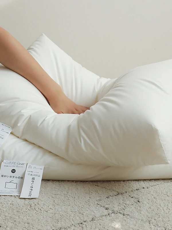 Новая подушка для отелей 2025 года: наполнитель из хлопка и пуха, защита от пылевых клещей, дышащая, утолщенная, высококачественная
Новая подушка для отелей 2025 года: наполнитель из хлопка и пуха, защита от пылевых клещей, дышащая, утолщенная, высококачественная