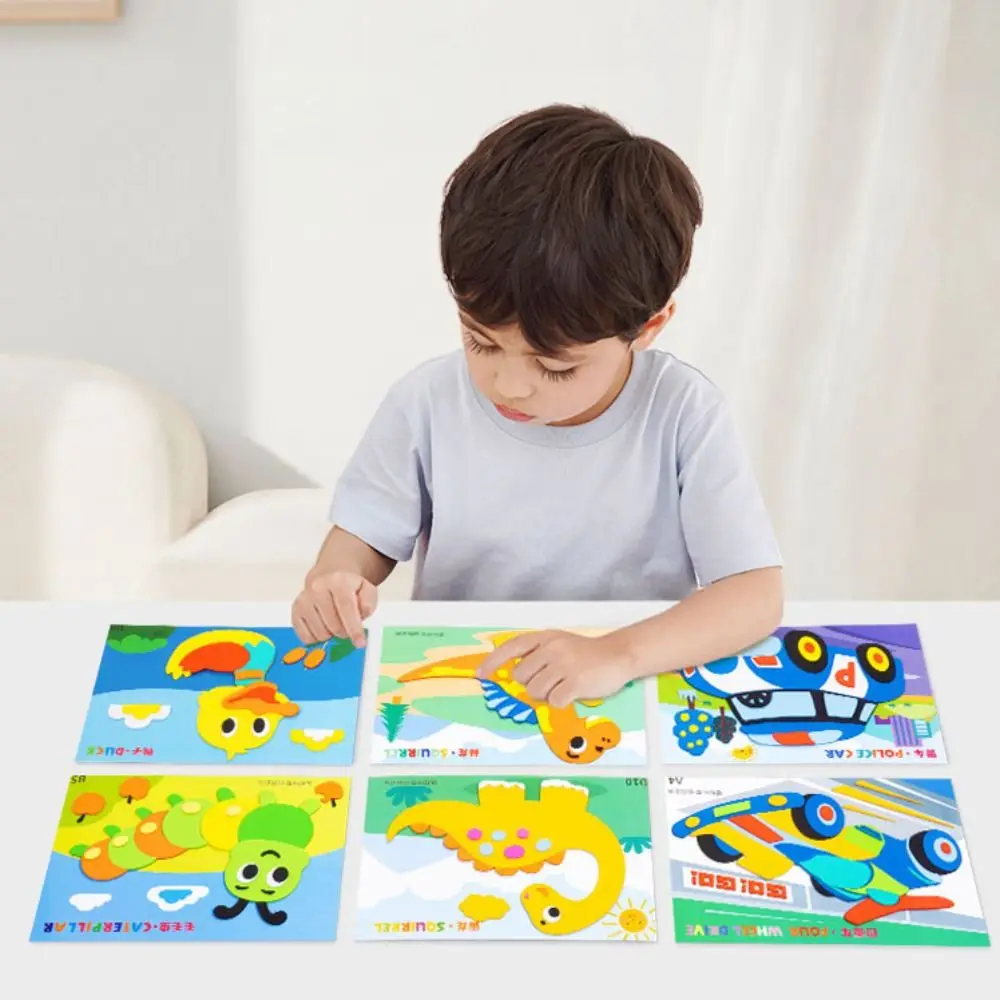 Paper 3D Stereoscopic Sticker Books Handmade Educational Toys DIY Paste Material Kit Cute Montessori Animals Sticker Book
Paper 3D Stereoscopic Sticker Books Handmade Educational Toys DIY Paste Material Kit Cute Montessori Animals Sticker Book