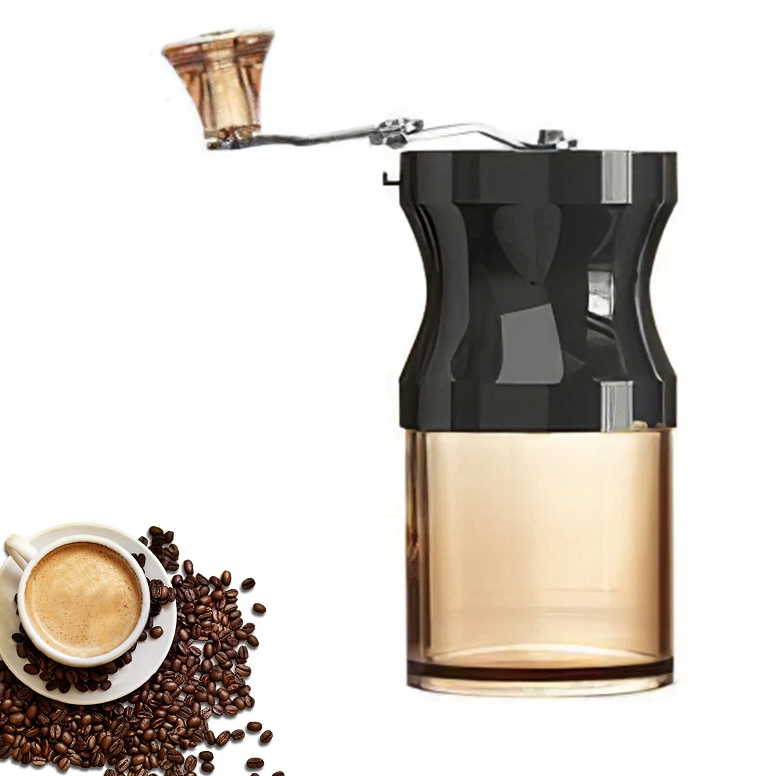 Manual Coffee Grinder Adjustable Coffee Bean Mill Coffee Bean Grinder with Ceramic Core for Home Traveling Office
Manual Coffee Grinder Adjustable Coffee Bean Mill Coffee Bean Grinder with Ceramic Core for Home Traveling Office
