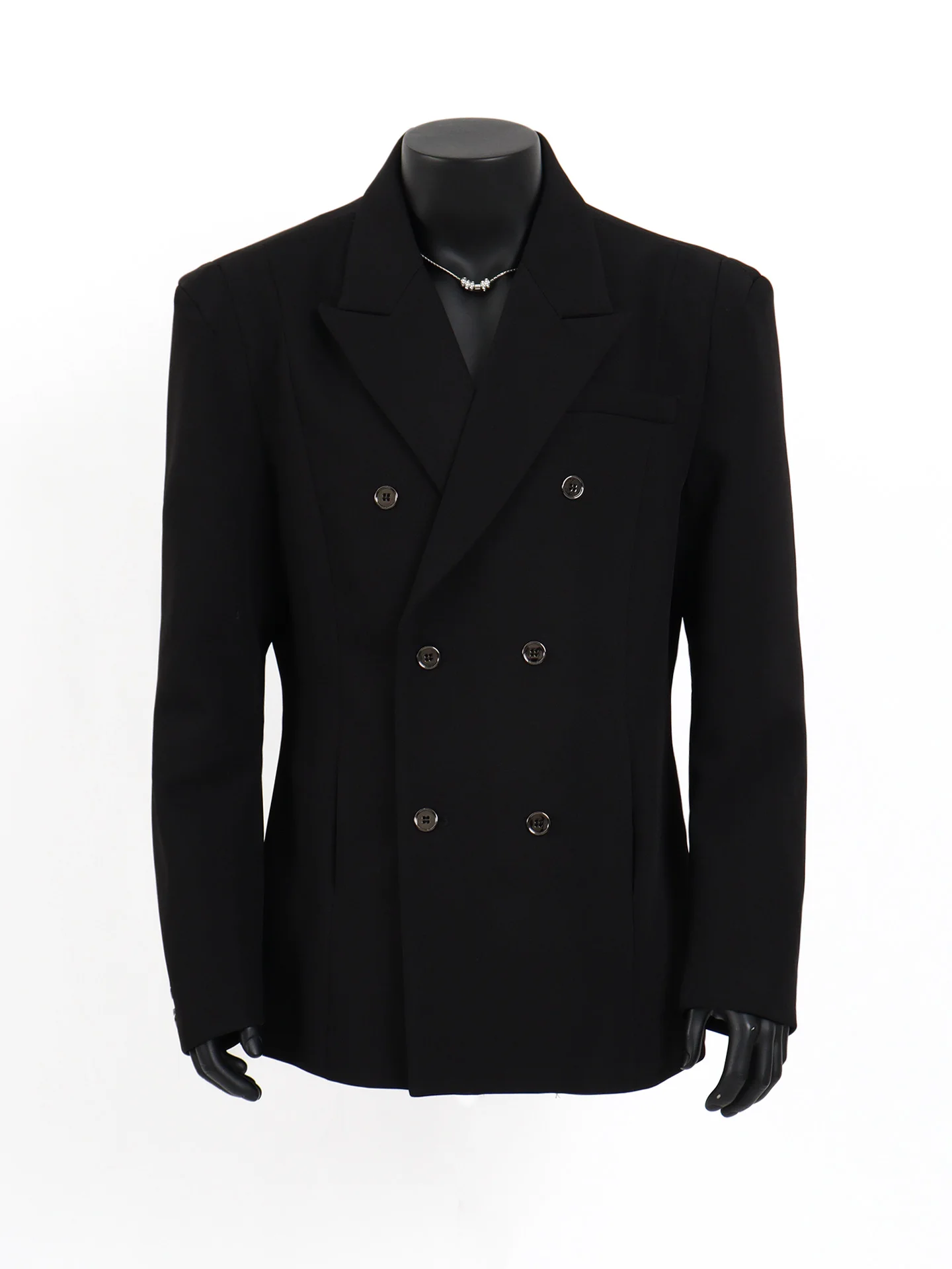 Bla Slim Fit Men's Suit Jaet Double Row Buttons Casual Sle High Quali Polyester Fiber Cleanfit Design Online Exclusive
Bla Slim Fit Men's Suit Jaet Double Row Buttons Casual Sle High Quali Polyester Fiber Cleanfit Design Online Exclusive