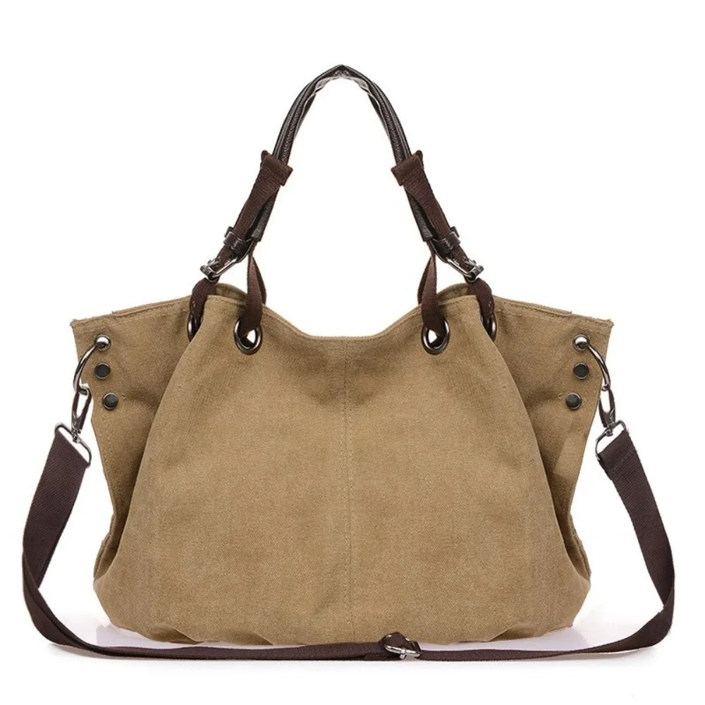 Casual Large Capacity Canvas Crossbody Bag Vintage Adjustable Strap Tote Bag Top Handle Durable Shoulder Bag Commute
Casual Large Capacity Canvas Crossbody Bag Vintage Adjustable Strap Tote Bag Top Handle Durable Shoulder Bag Commute