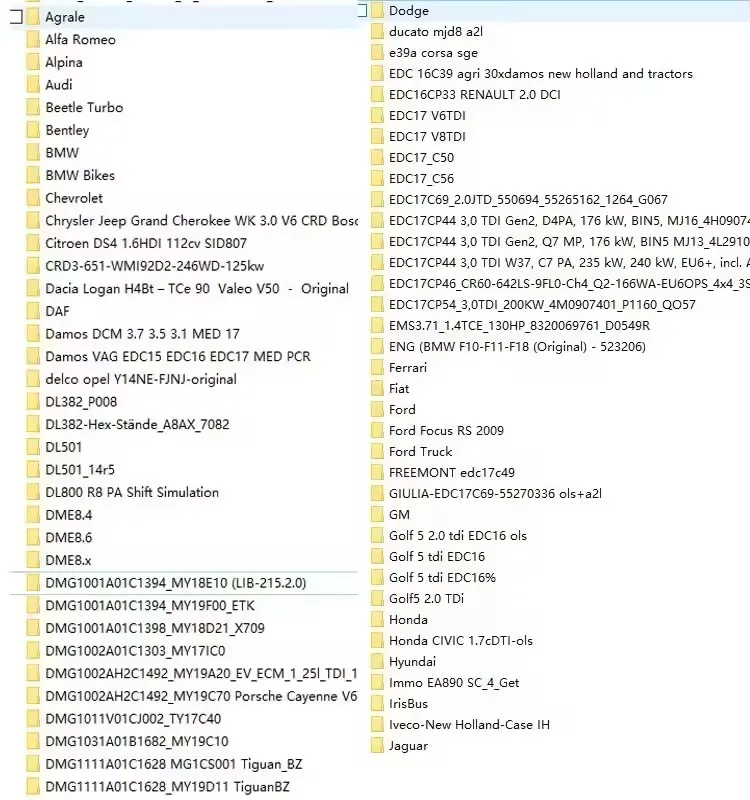 2025 Último software Winols 4,7 + 2021 archivos Damos + ECM TITANUM 26100 + herramienta de reparación de impuestos V1.2 + guía d
2025 Último software Winols 4,7 + 2021 archivos Damos + ECM TITANUM 26100 + herramienta de reparación de impuestos V1.2 + guía d