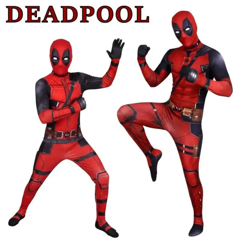 Комбинезон для косплея из фильма «Дэдпул 3» с 3D принтом, костюм для всего тела с головным убором для взрослых мальчиков, наряд для ролевых игр на Хэллоуин
Комбинезон для косплея из фильма «Дэдпул 3» с 3D принтом, костюм для всего тела с головным убором для взрослых мальчиков, наряд для ролевых игр на Хэллоуин