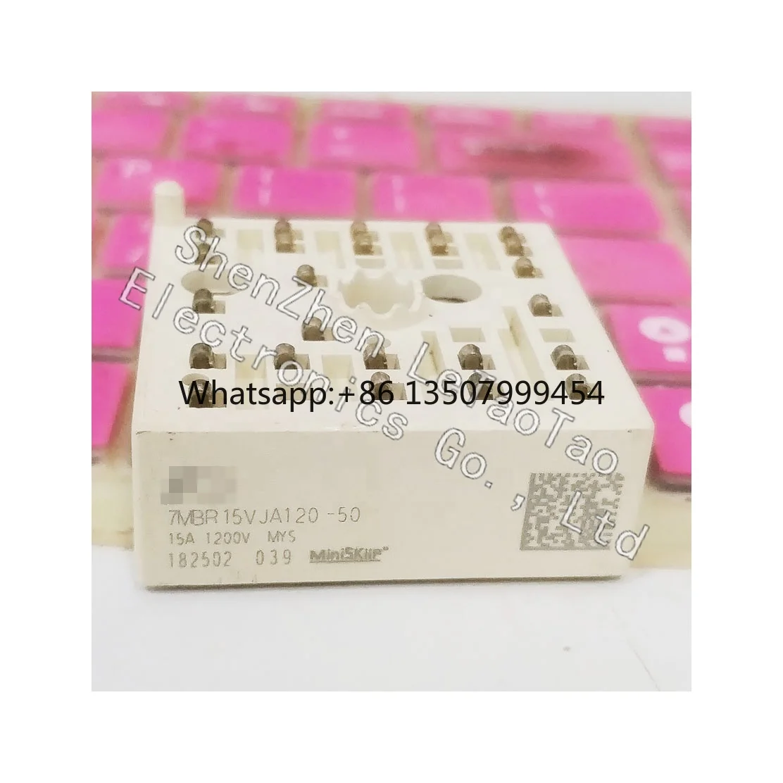 STOCK Electronic components IC Chips mosfet transistor IGBT Power module 7MBR15VJA120-50 IGBT MODULE DIODE Thyristor SCR DIODE
STOCK Electronic components IC Chips mosfet transistor IGBT Power module 7MBR15VJA120-50 IGBT MODULE DIODE Thyristor SCR DIODE