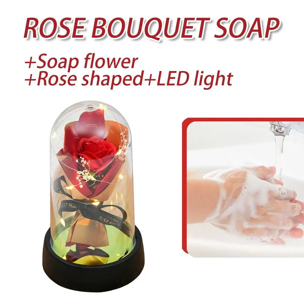 Подарок на День святого Валентина - вечная роза, светодиодный ночник с мыльными цветами в акриловом футляре, романтический декор для дома на годовщину
Подарок на День святого Валентина - вечная роза, светодиодный ночник с мыльными цветами в акриловом футляре, романтический декор для дома на годовщину