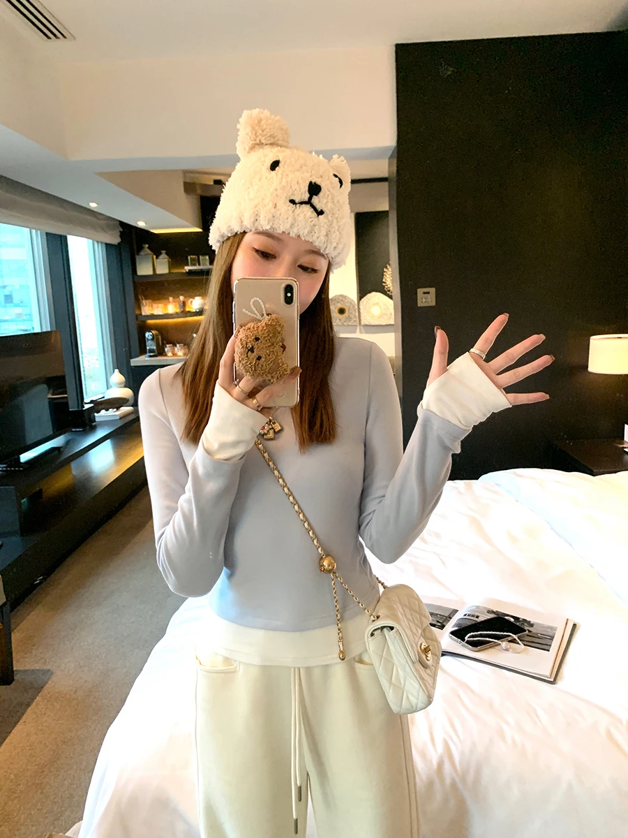 Breathable High-densi Australian Fce Long Sve Women's Base irt Color Blo T-irt Comfortable Cotton Polyester Blend
Breathable High-densi Australian Fce Long Sve Women's Base irt Color Blo T-irt Comfortable Cotton Polyester Blend