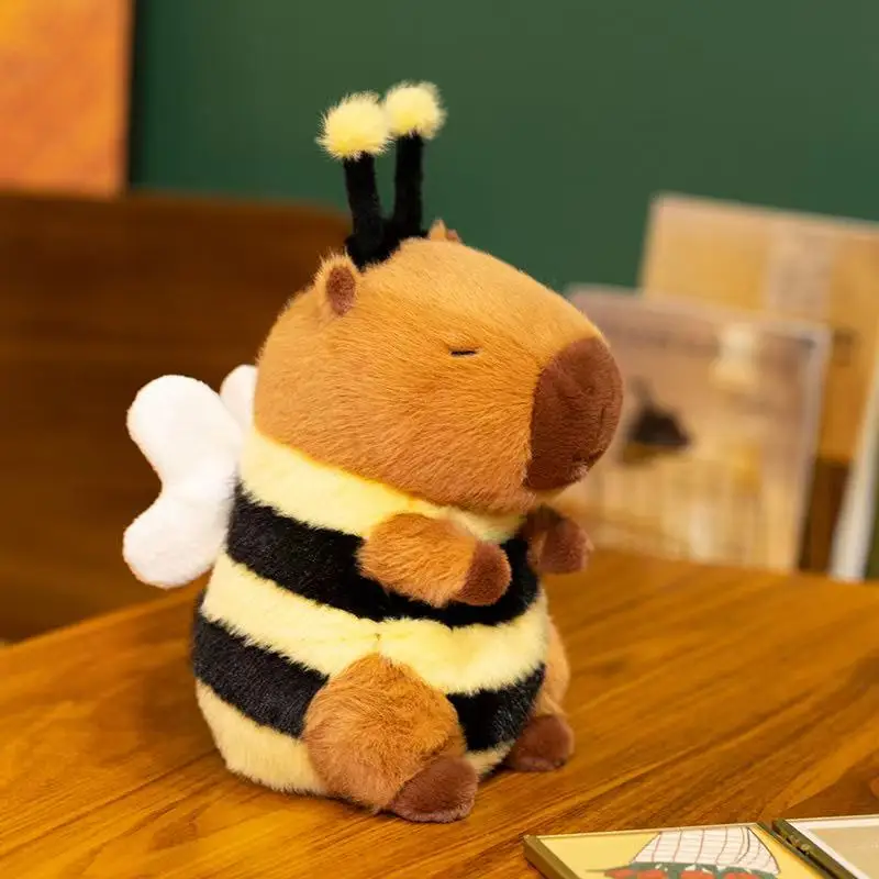 23/33cm simulation new bee Capibala stuffed plush toy cartoon anime cute pillow cushion children's birthday gift fun doll
23/33cm simulation new bee Capibala stuffed plush toy cartoon anime cute pillow cushion children's birthday gift fun doll