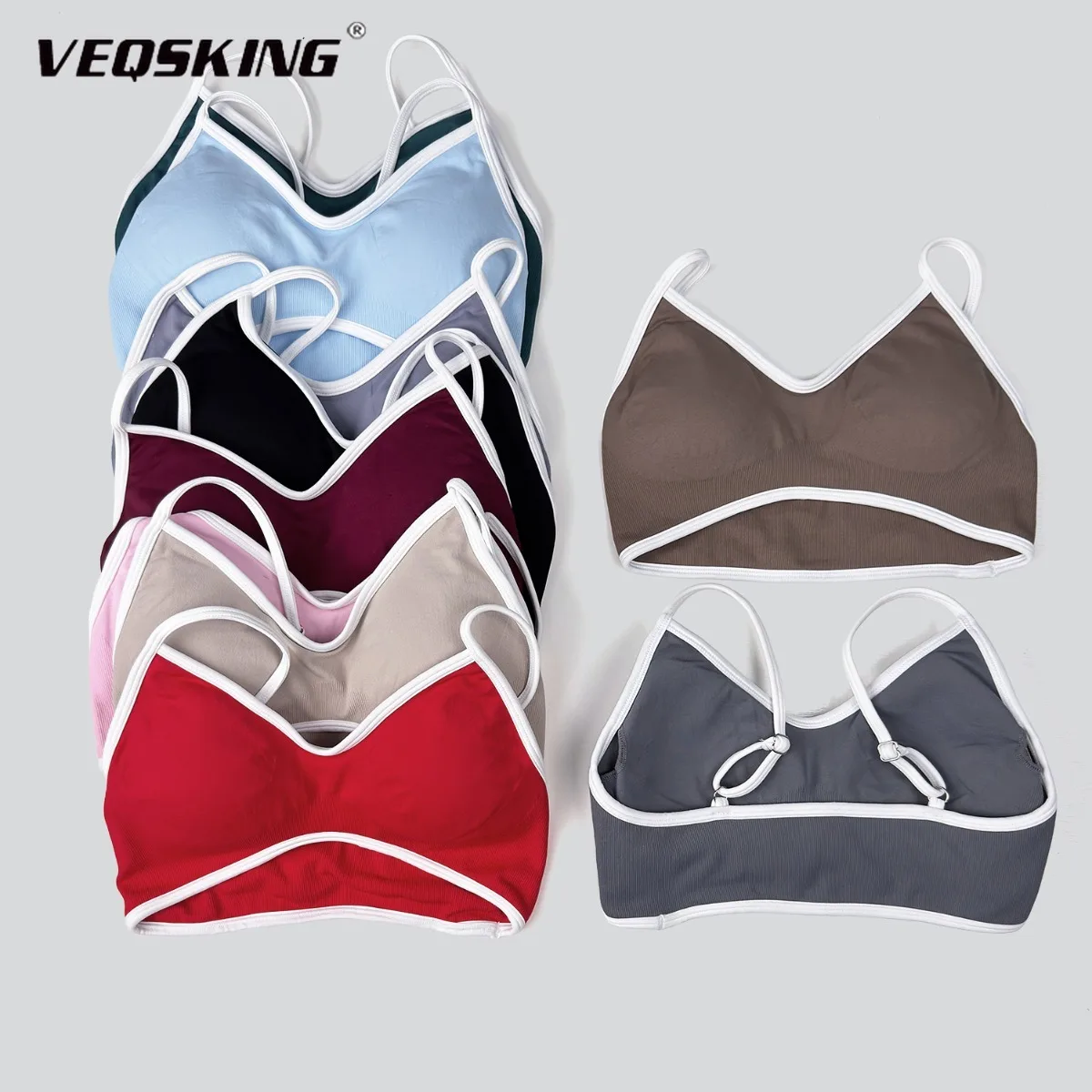Новый женский спортивный и фитнес-бюстгальтер с подтяжками, амортизирующий, плотно облегающий, для похудения, быстросохнущий, спортивный топ на подтяжках для йоги
Новый женский спортивный и фитнес-бюстгальтер с подтяжками, амортизирующий, плотно облегающий, для похудения, быстросохнущий, спортивный топ на подтяжках для йоги