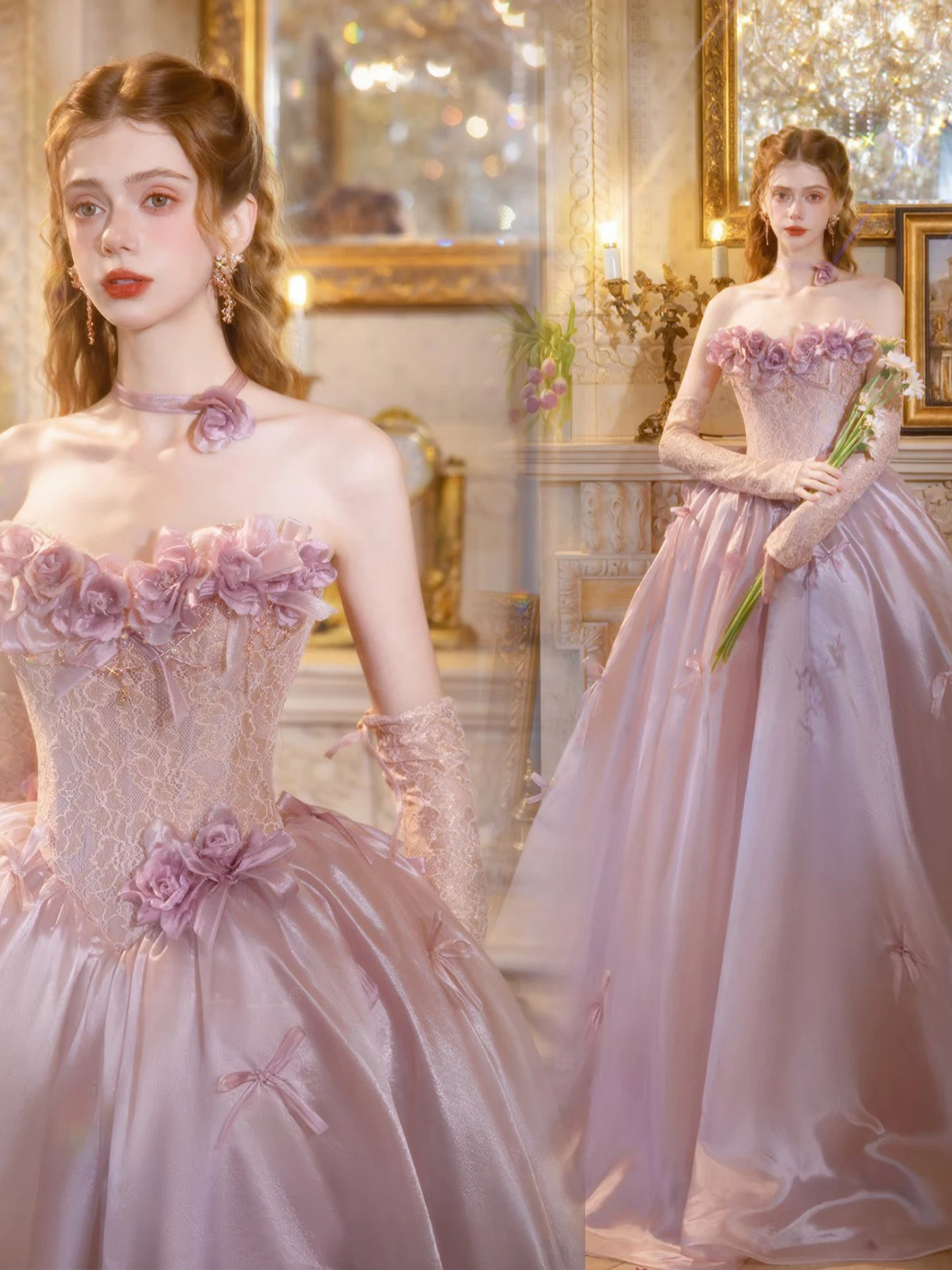 Rose Pink Wedding Dress Birthday Adult Ceremony Engagement Hostess Evening Gown Angel Wedding Custom Made Korean Style
Rose Pink Wedding Dress Birthday Adult Ceremony Engagement Hostess Evening Gown Angel Wedding Custom Made Korean Style