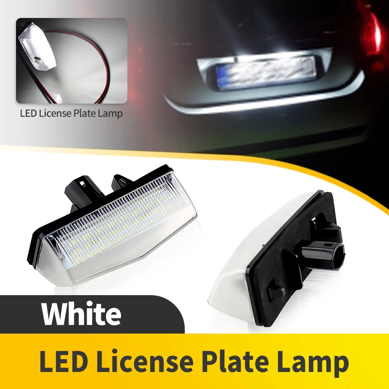 2PCS Rear LED License Plate White Lamp Bulb For Toyota Prius XW20 XW30 04-15 Venza 08-15 Matrix 09-13 RAV4 XA40 13-18 C-HR 16-up
2PCS Rear LED License Plate White Lamp Bulb For Toyota Prius XW20 XW30 04-15 Venza 08-15 Matrix 09-13 RAV4 XA40 13-18 C-HR 16-up