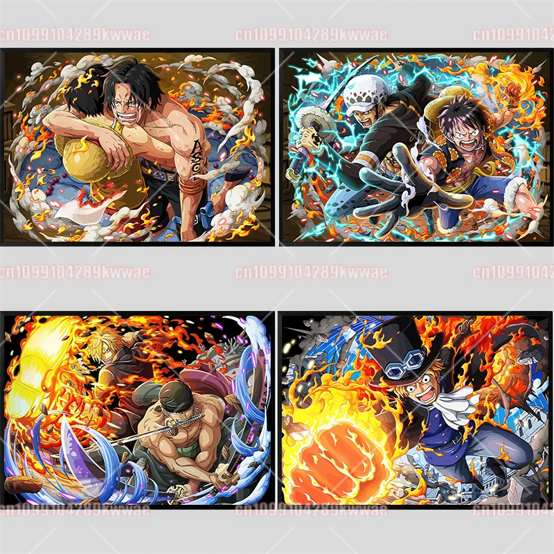 Anime One Piece Luffy Zoro HD Poster Suitable for Home Room Bar Cafe Decoration Wall Modern Art Style Canvas Painting
Anime One Piece Luffy Zoro HD Poster Suitable for Home Room Bar Cafe Decoration Wall Modern Art Style Canvas Painting