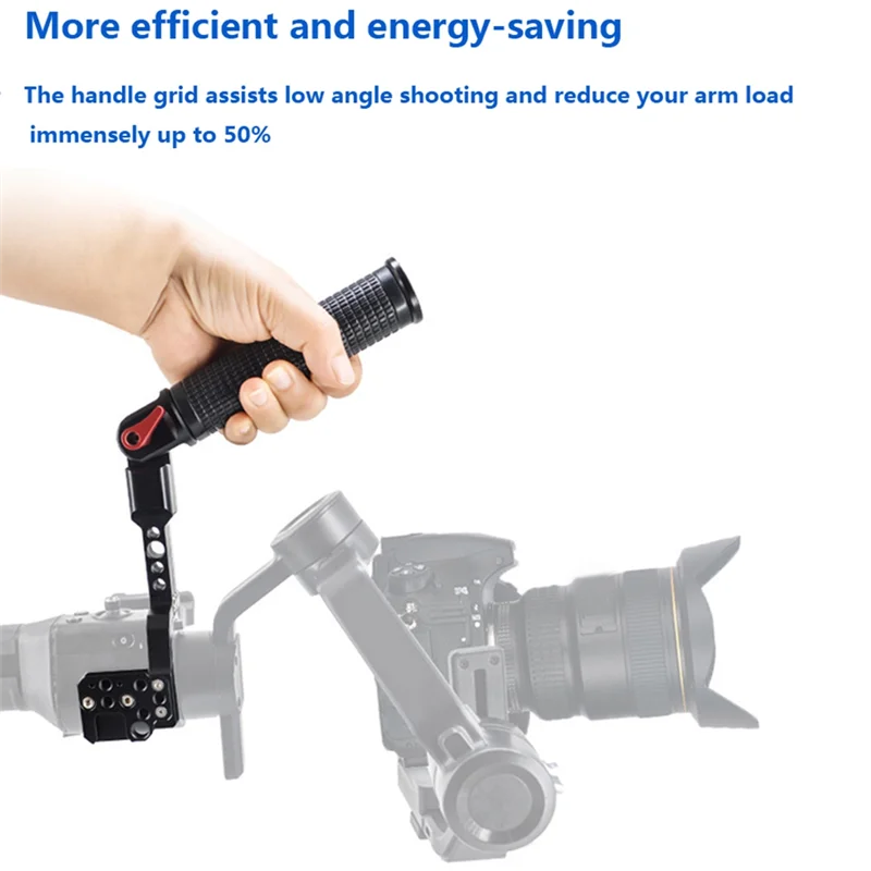 B21B Angle Handle Grip Handgrid Gimbal 1/4 Thread Handheld Stabilizer For DJI Ronin
B21B Angle Handle Grip Handgrid Gimbal 1/4 Thread Handheld Stabilizer For DJI Ronin
