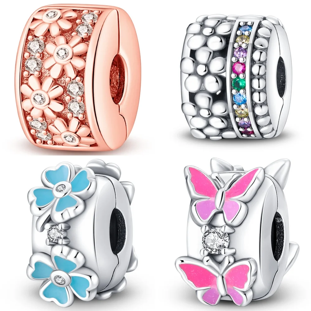 CYMYSS 2025 New S925 Sterling Silver Plant Insect Clover Positioning Clasp Is Suitable For Original Bracelet DIY Silver Jewelry
CYMYSS 2025 New S925 Sterling Silver Plant Insect Clover Positioning Clasp Is Suitable For Original Bracelet DIY Silver Jewelry