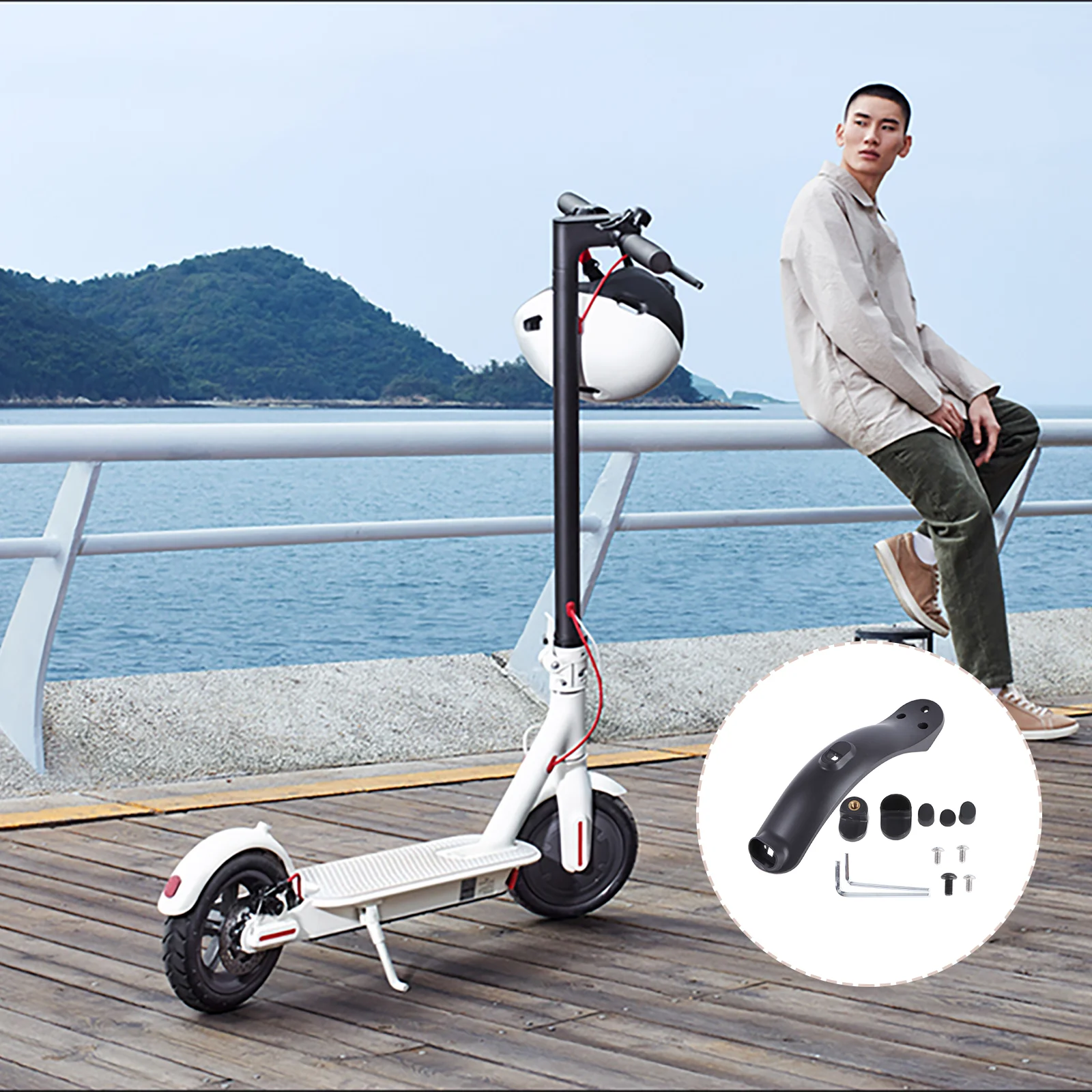 Scooter Mudguard Replacement Electric Rear Mudguard Durable Outdoor Fit For E-Scooter Accessories Parts
Scooter Mudguard Replacement Electric Rear Mudguard Durable Outdoor Fit For E-Scooter Accessories Parts