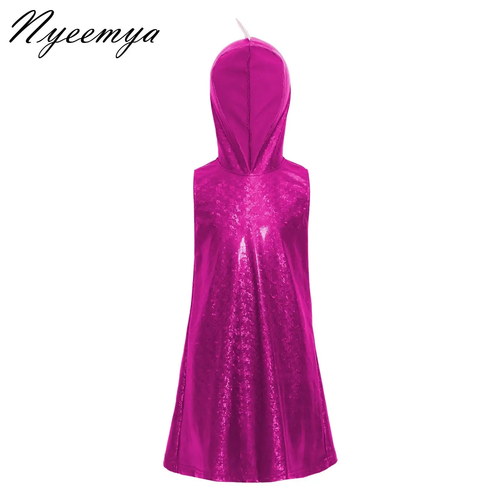 Kids Dinosaur Style Girls Jazz Dance Dress Sleeveless Hooded 3D Tail Dress Latin Cha-cha Dancing Performance Dancewear Costume
Kids Dinosaur Style Girls Jazz Dance Dress Sleeveless Hooded 3D Tail Dress Latin Cha-cha Dancing Performance Dancewear Costume