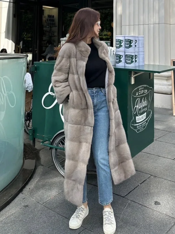 Женская шуба East Gate из искусственного меха норки и вельвета, средней длины, до колена, теплая, из искусственной кожи и меха
Женская шуба East Gate из искусственного меха норки и вельвета, средней длины, до колена, теплая, из искусственной кожи и меха