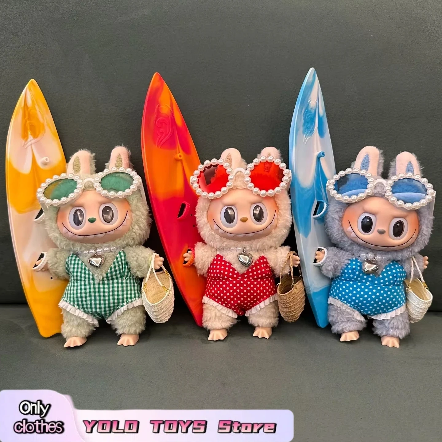 Labubu 10cm Doll'S Clothes Outfit Accessories For Ropa Cotton Doll Bjd Swimsuit Glasses Beach Diving Surfboard Straw Bag Cloths
Labubu 10cm Doll'S Clothes Outfit Accessories For Ropa Cotton Doll Bjd Swimsuit Glasses Beach Diving Surfboard Straw Bag Cloths