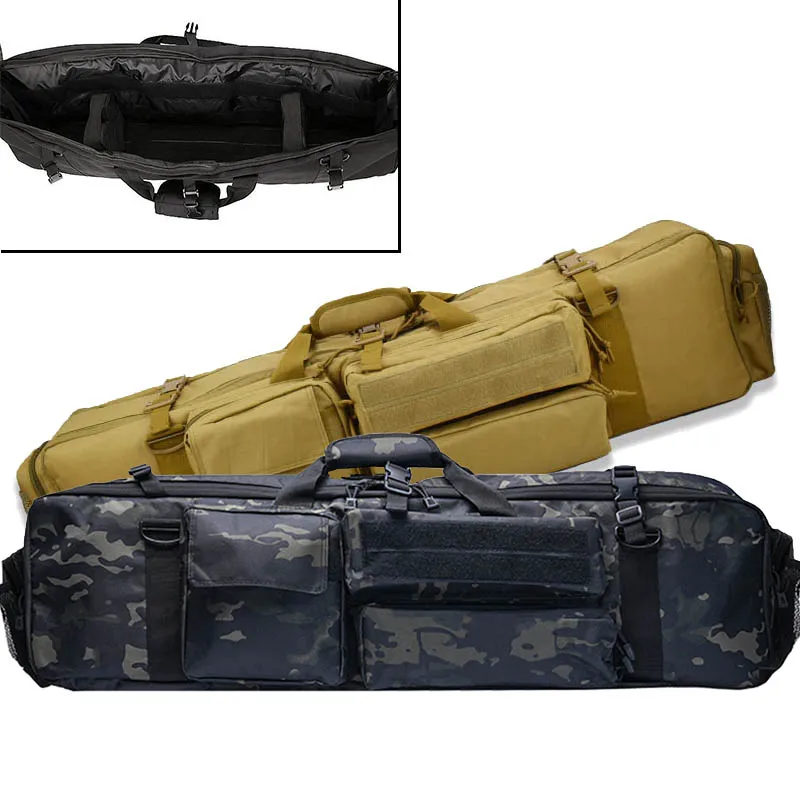 Tactical Gun Bag Large Capacity Double Long Gun Shoulder Carry Case with Protective Foam Pad for Hunting Shooting Airsoft
Tactical Gun Bag Large Capacity Double Long Gun Shoulder Carry Case with Protective Foam Pad for Hunting Shooting Airsoft
