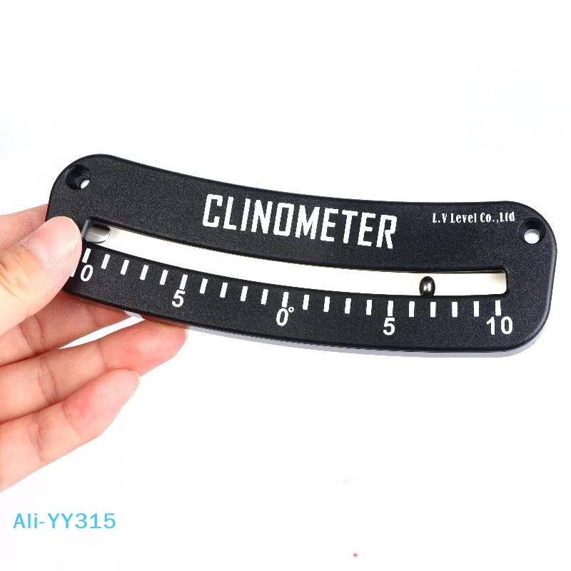 【Y】0‐10 ° Клинометр угла пятки, портативный морской инклинометр для лодок, измерительный прибор, небольшой индикатор наклона уровня автофургона
【Y】0‐10 ° Клинометр угла пятки, портативный морской инклинометр для лодок, измерительный прибор, небольшой индикатор наклона уровня автофургона