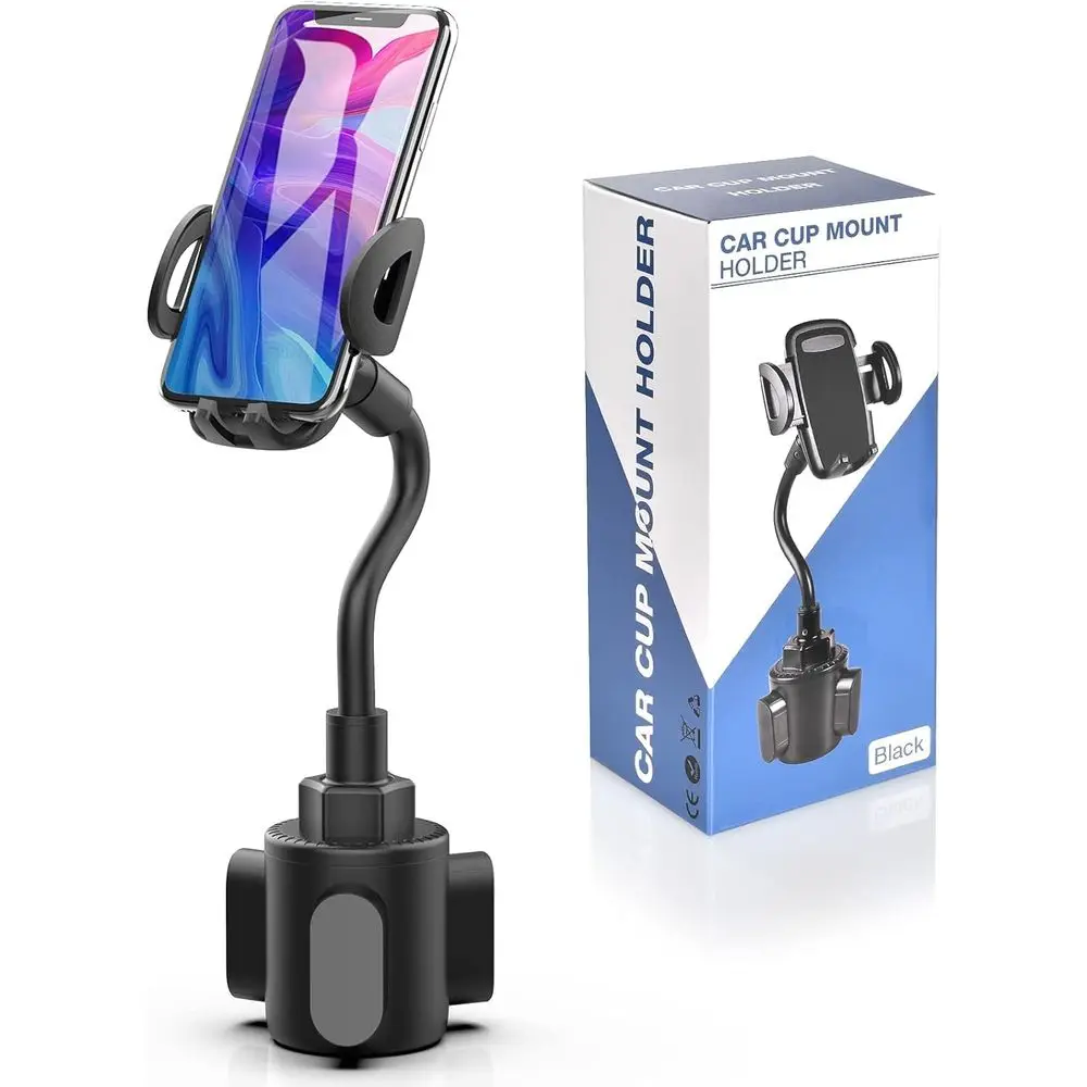 Universal Adjustable Car Cup Holder Mount for Smartphones - Compatible with iPhone 17/16/15/14/13/12/11/Pro Max/X/Xs/Xs Max/8/8
Universal Adjustable Car Cup Holder Mount for Smartphones - Compatible with iPhone 17/16/15/14/13/12/11/Pro Max/X/Xs/Xs Max/8/8