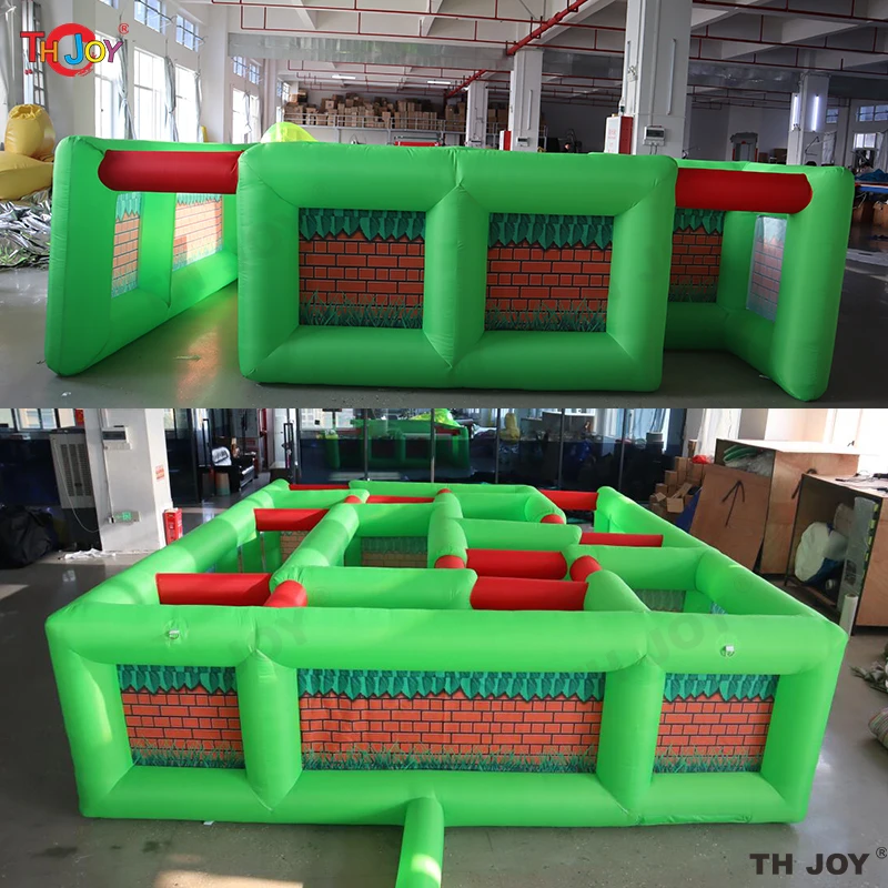 5x4m Kids indoor green inflatable funny maze haunted house game 
5x4m Kids indoor green inflatable funny maze haunted house game