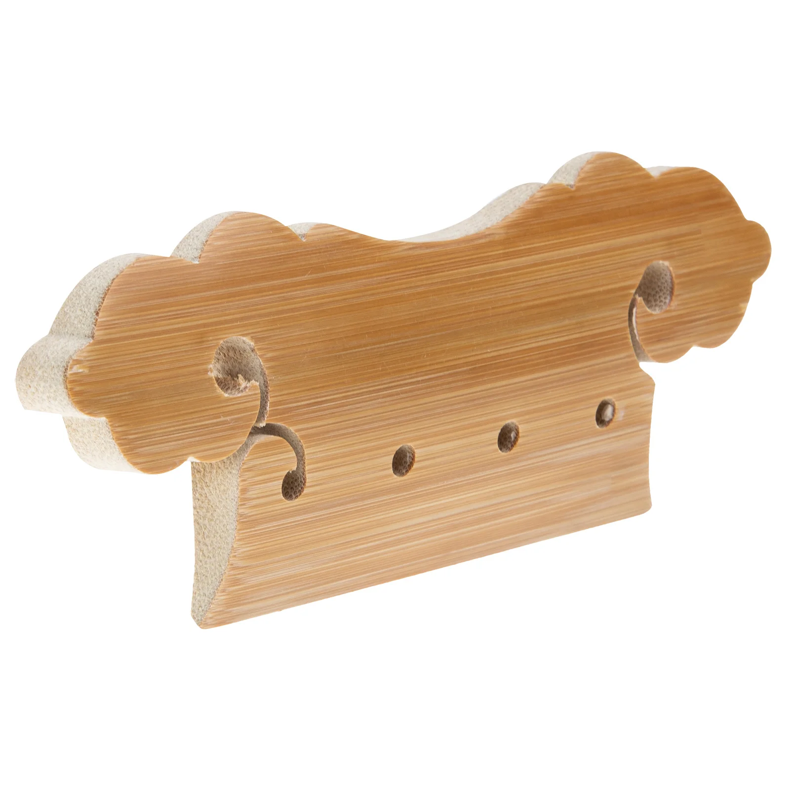 Pipa Bridge Lute Tailpiece Handmade Replacement Parts Bamboo Material Strong Durable Repair Tools Musical Instrument Accessories
Pipa Bridge Lute Tailpiece Handmade Replacement Parts Bamboo Material Strong Durable Repair Tools Musical Instrument Accessories