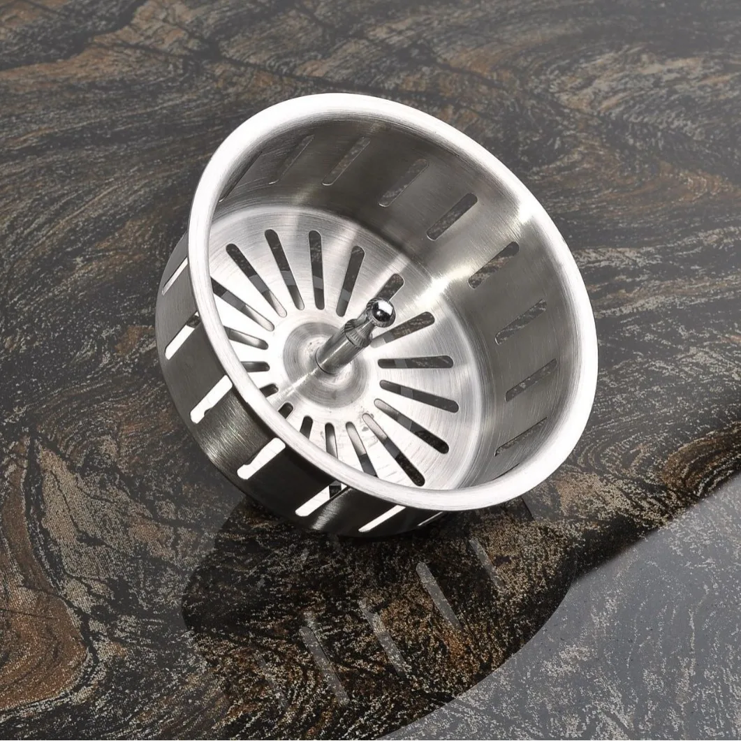 Stainless Steel Household Sink Drain Basin Drainer Waste Strainer Plug Waste Basket Sealing Lid for Kitchen Bathroom Accessories
Stainless Steel Household Sink Drain Basin Drainer Waste Strainer Plug Waste Basket Sealing Lid for Kitchen Bathroom Accessories