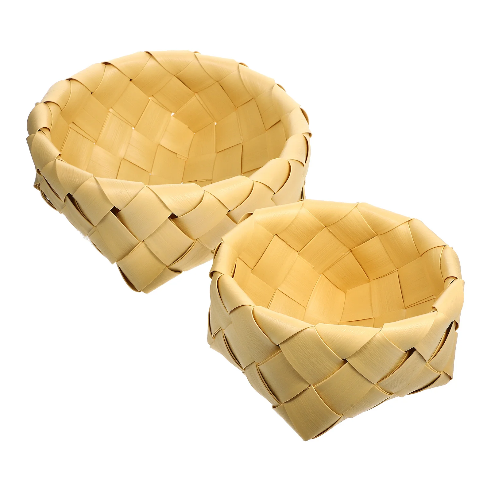 2Pcs Hand Woven Storage Basket Multi-Function Kitchen Organizer Fruit Snacks Holder Natural Design Home Decoration
2Pcs Hand Woven Storage Basket Multi-Function Kitchen Organizer Fruit Snacks Holder Natural Design Home Decoration