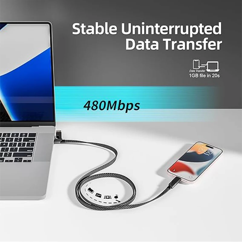 Havapen 4-в-1 USB A Type C к USB C Lightning Display PD кабель для iPhone 15/14/16/планшета быстрая зарядкаSamsungHuawei кабель для передачи данных
Havapen 4-в-1 USB A Type C к USB C Lightning Display PD кабель для iPhone 15/14/16/планшета быстрая зарядкаSamsungHuawei кабель для передачи данных