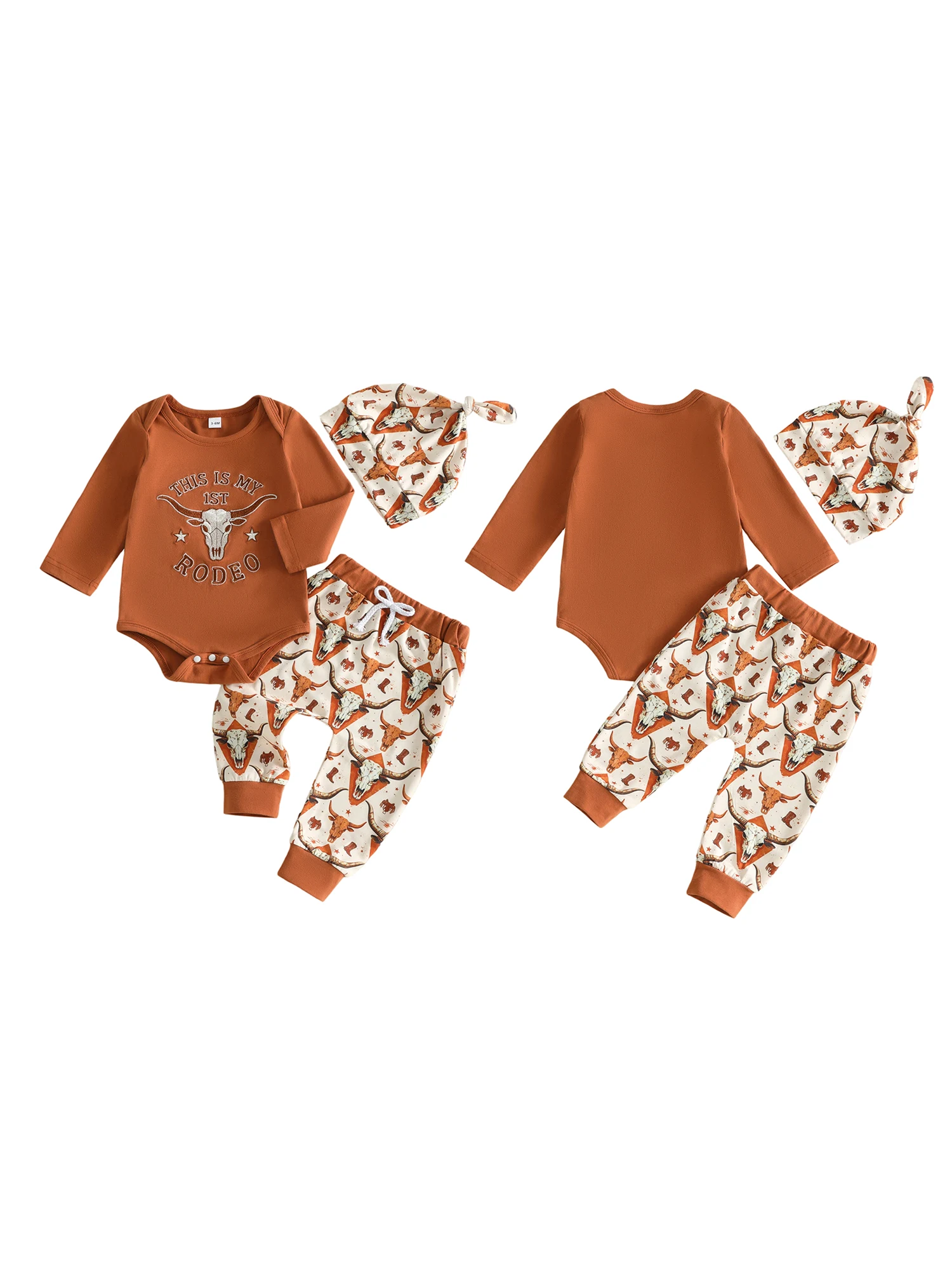 Outfit-Printed-Long Romper Pants Sleeve-Romper-Pants Romper Knot Hat Outfit Printed Long Sleeve Printed High Quality
Outfit-Printed-Long Romper Pants Sleeve-Romper-Pants Romper Knot Hat Outfit Printed Long Sleeve Printed High Quality