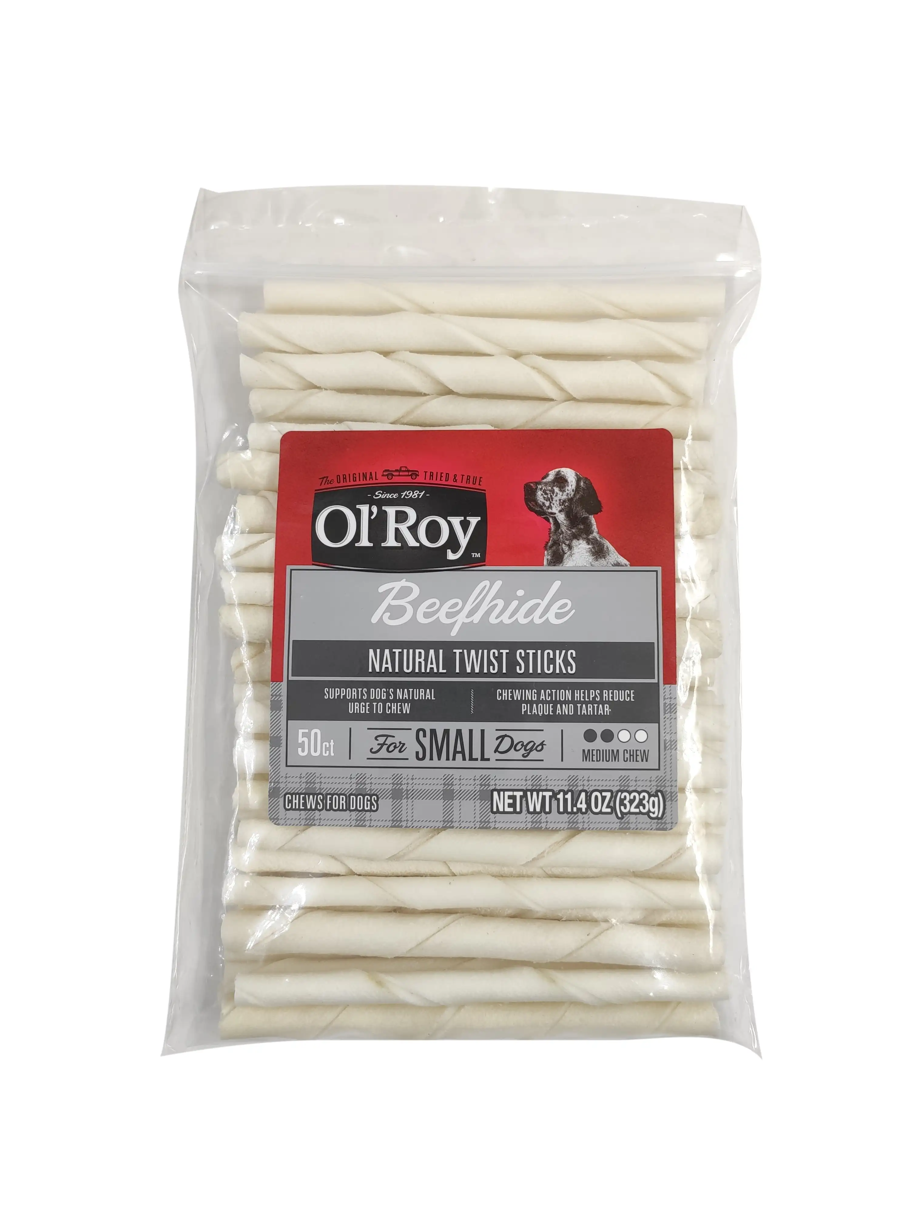Палочки Ol Roy Rawhide из натуральной говяжьей кожи, жевательные для собак, 5, 11,4 унции, 50 шт., сухие
Палочки Ol Roy Rawhide из натуральной говяжьей кожи, жевательные для собак, 5, 11,4 унции, 50 шт., сухие
