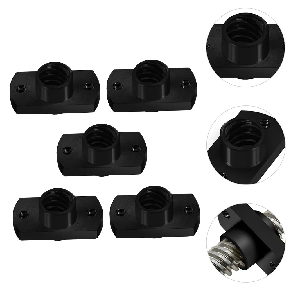 5Pcs T8 Pom Nut 3D Printer Lead Screw Nut for Replacement High Precision Anti Backlash Pom Material Long Life Quiet
5Pcs T8 Pom Nut 3D Printer Lead Screw Nut for Replacement High Precision Anti Backlash Pom Material Long Life Quiet