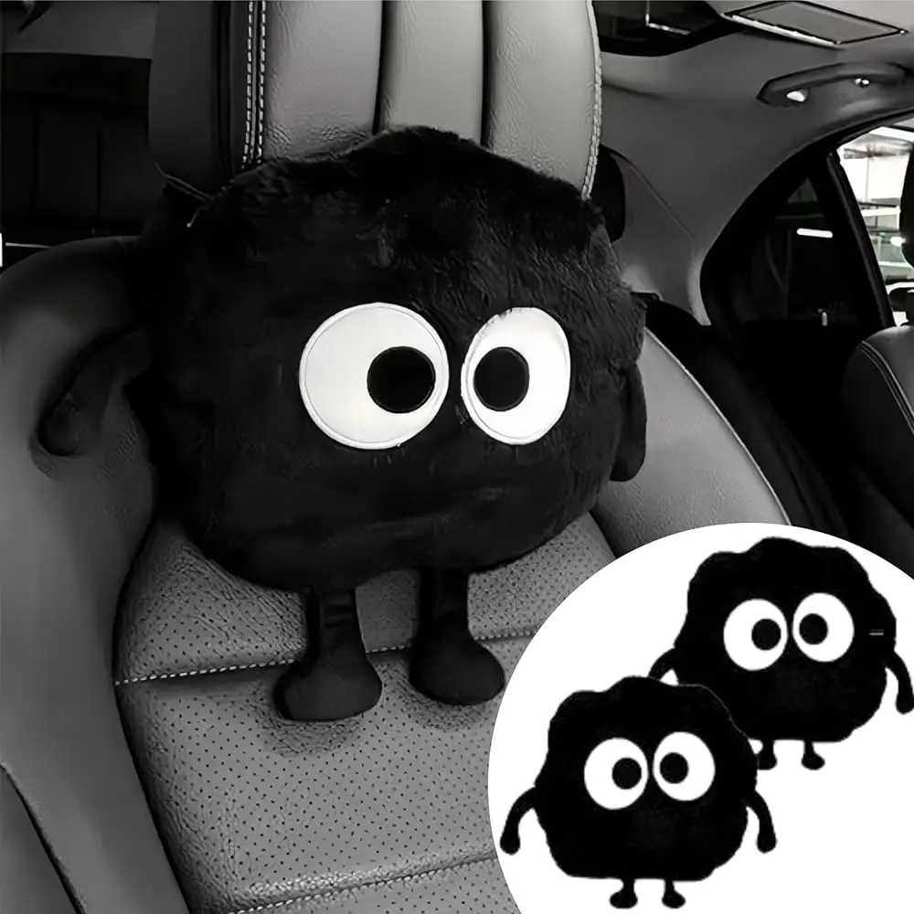 Car Headrest Pillow 2PCS Cute Big-Eyed Sprite Car Headrest Pillows Travel Neck Pillow Comfortable Neck Support - Plush Comfor
Car Headrest Pillow 2PCS Cute Big-Eyed Sprite Car Headrest Pillows Travel Neck Pillow Comfortable Neck Support - Plush Comfor