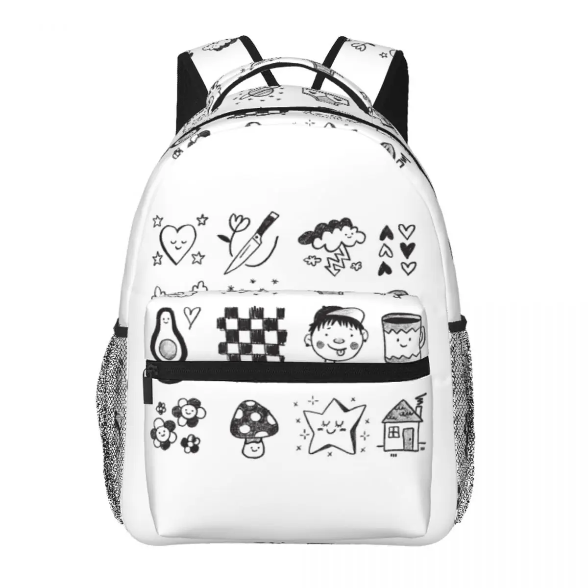 Cute Doodles Backpack Student BookBag Kids School Bag Laptop Shoulder Bags for Boys Girls
Cute Doodles Backpack Student BookBag Kids School Bag Laptop Shoulder Bags for Boys Girls