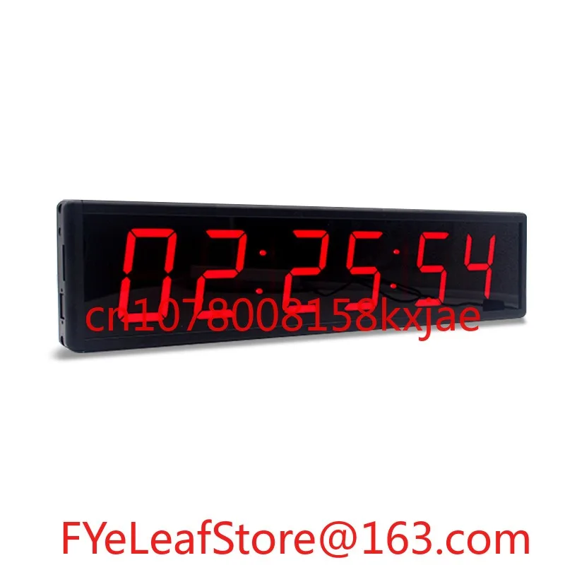Voice Stopwatch LED Digital Display Training Speech Basketball Secret Room Remote Control Timing