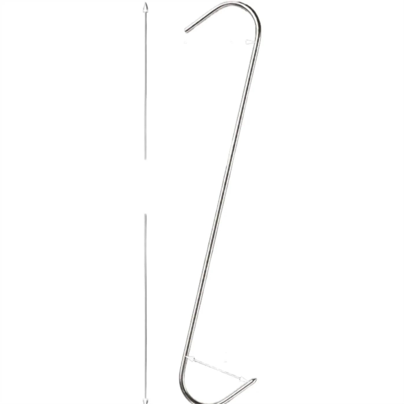 S Hooks Heavy Duty 4mm x 19.5cm 40 Pack for Hanging Grilling Tools
S Hooks Heavy Duty 4mm x 19.5cm 40 Pack for Hanging Grilling Tools
