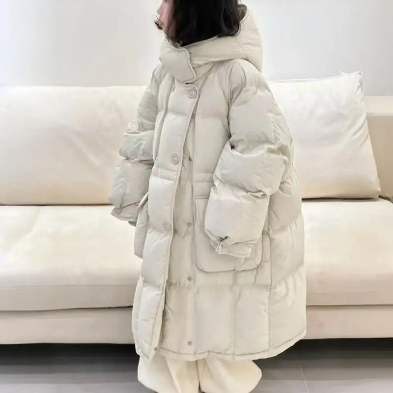 Children's Clothing Girls Down Jacket 2025 New Style Children's Medium To Long Jacket Cotton Thick Jacket 120-170CM 
Children's Clothing Girls Down Jacket 2025 New Style Children's Medium To Long Jacket Cotton Thick Jacket 120-170CM