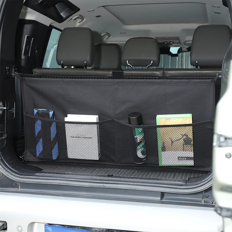 Сетчатая сумка-органайзер для багажника Land Rover Defender 20-26, вместительная сумка для хранения в салоне автомобиля, аксессуары для авто
Сетчатая сумка-органайзер для багажника Land Rover Defender 20-26, вместительная сумка для хранения в салоне автомобиля, аксессуары для авто