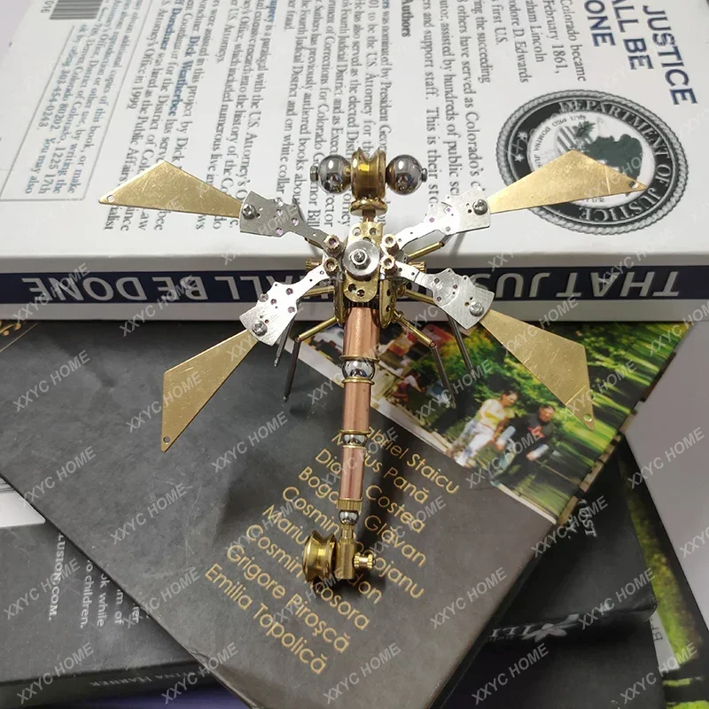 Steampunk mechanical insects dragonfly model handicrafts creative ornaments personalized gifts cross-border direct supply
Steampunk mechanical insects dragonfly model handicrafts creative ornaments personalized gifts cross-border direct supply