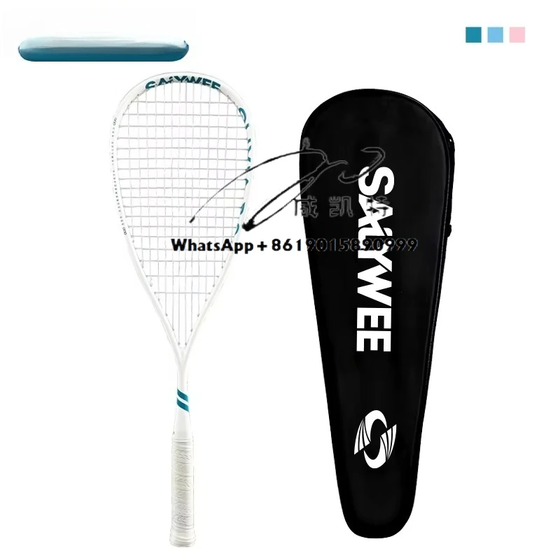 All-Carbon Fiber Professional Squash Racket Ultra-Light Integrated Design for Outdoor Sports Optimal Performance Racquet