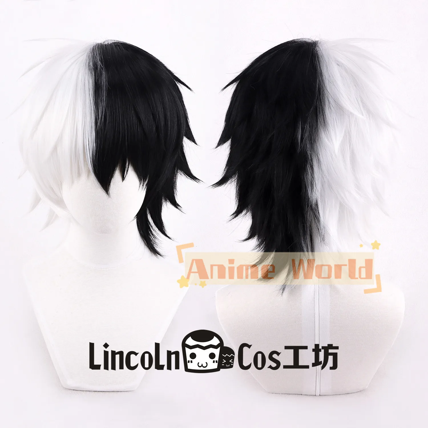 Anime Monokuma Cosplay Wig Halloween Carnival Party Props Synthetic Hair Heat Resistant Fiber + Wig Cap
Anime Monokuma Cosplay Wig Halloween Carnival Party Props Synthetic Hair Heat Resistant Fiber + Wig Cap