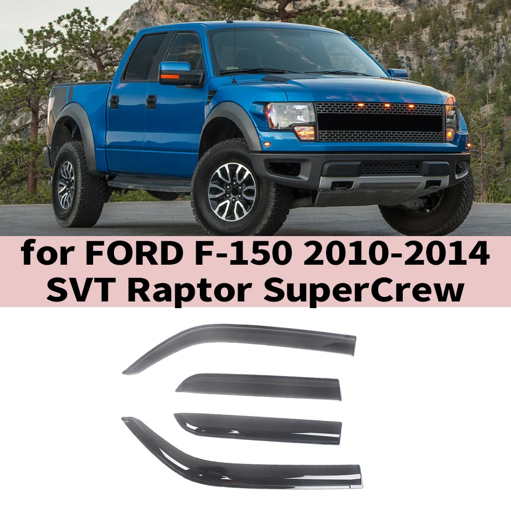 Для FORD F-150 2010 2011 2012 2013 2014 SVT Raptor SuperCrew ветровые дефлекторы дождевики дверной оконный козырек
Для FORD F-150 2010 2011 2012 2013 2014 SVT Raptor SuperCrew ветровые дефлекторы дождевики дверной оконный козырек
