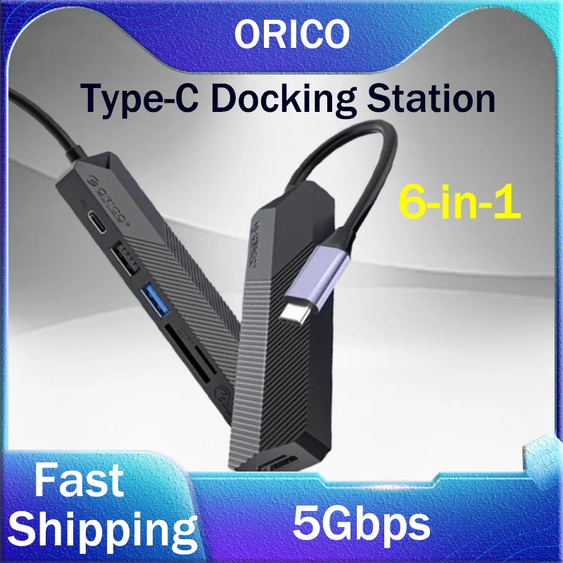 ORICO USB C Hub Typec Hdmi-совместимая док-станция расширения USB 3.0 2.0 SD TF адаптер 6-в-1 TypeC док-станция разветвитель для iPad Macbook Pro
ORICO USB C Hub Typec Hdmi-совместимая док-станция расширения USB 3.0 2.0 SD TF адаптер 6-в-1 TypeC док-станция разветвитель для iPad Macbook Pro