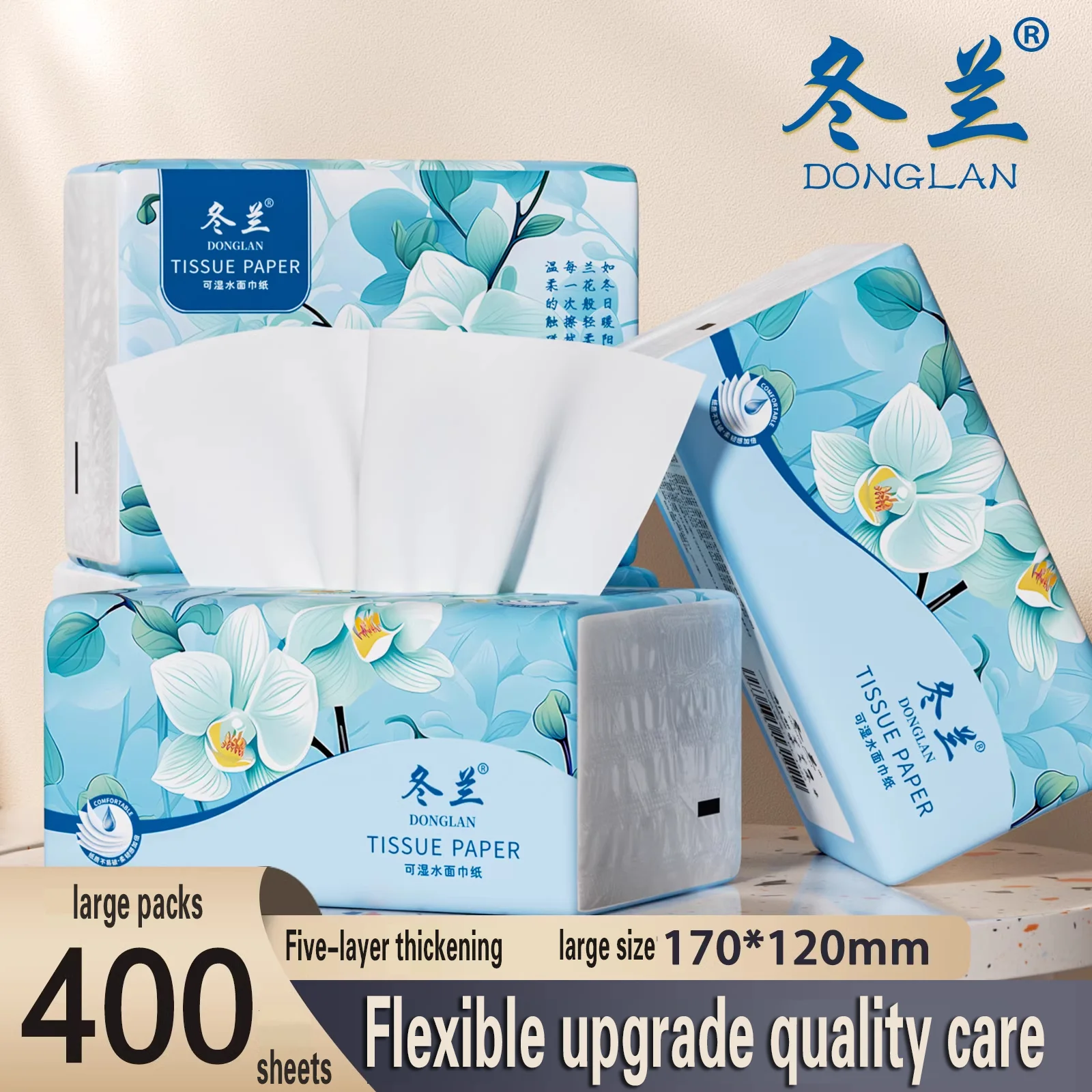 30 Packs Full Case of 400 Sheets of Toilet Paper Wholesale Log Napkins Embossed Facial Tissue Paper Household Paper Towels
30 Packs Full Case of 400 Sheets of Toilet Paper Wholesale Log Napkins Embossed Facial Tissue Paper Household Paper Towels