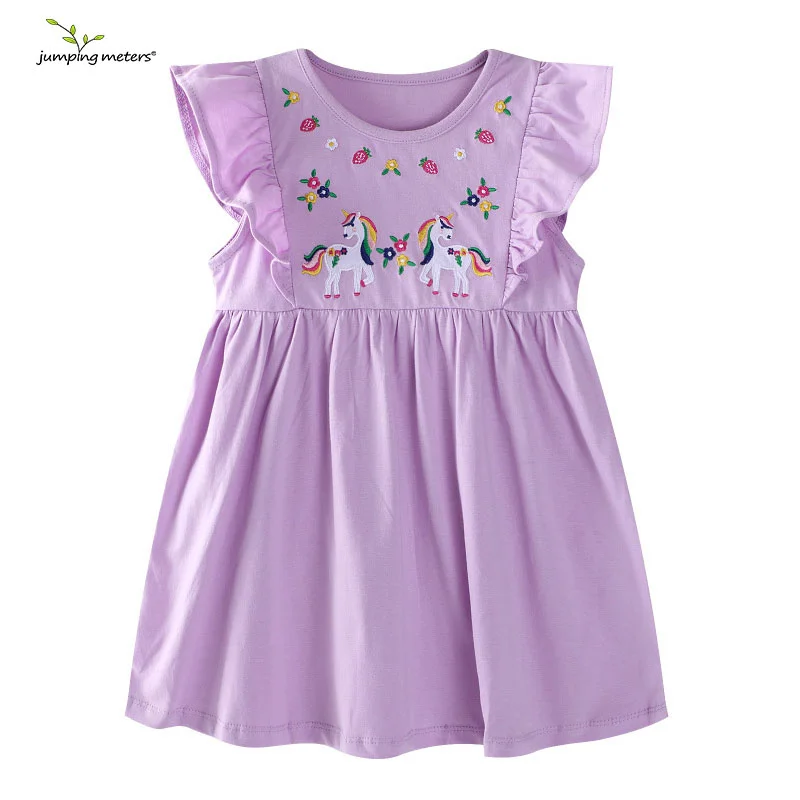 Jumping Meters 2-7T Cotton Unicorn Summer Princess Embroidery Applique Girls Dresses for Baby Costume Hot Selling Kids Dress
Jumping Meters 2-7T Cotton Unicorn Summer Princess Embroidery Applique Girls Dresses for Baby Costume Hot Selling Kids Dress