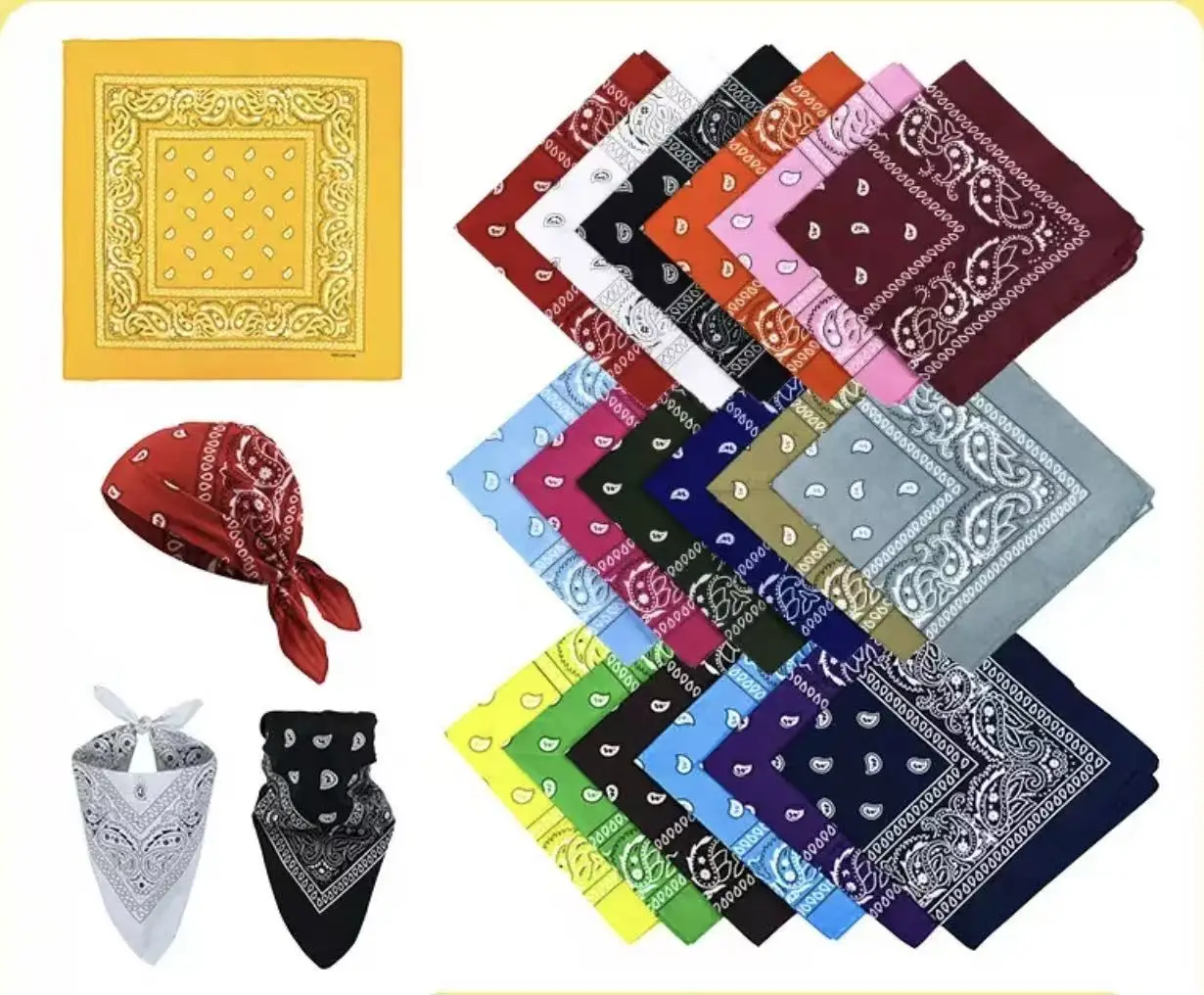 American Trendy Bandana, Paisley Batik Bandana, Hip-hop Cycling Street Dance Outdoor Scarf, 12 Pcs (Unisex)
American Trendy Bandana, Paisley Batik Bandana, Hip-hop Cycling Street Dance Outdoor Scarf, 12 Pcs (Unisex)